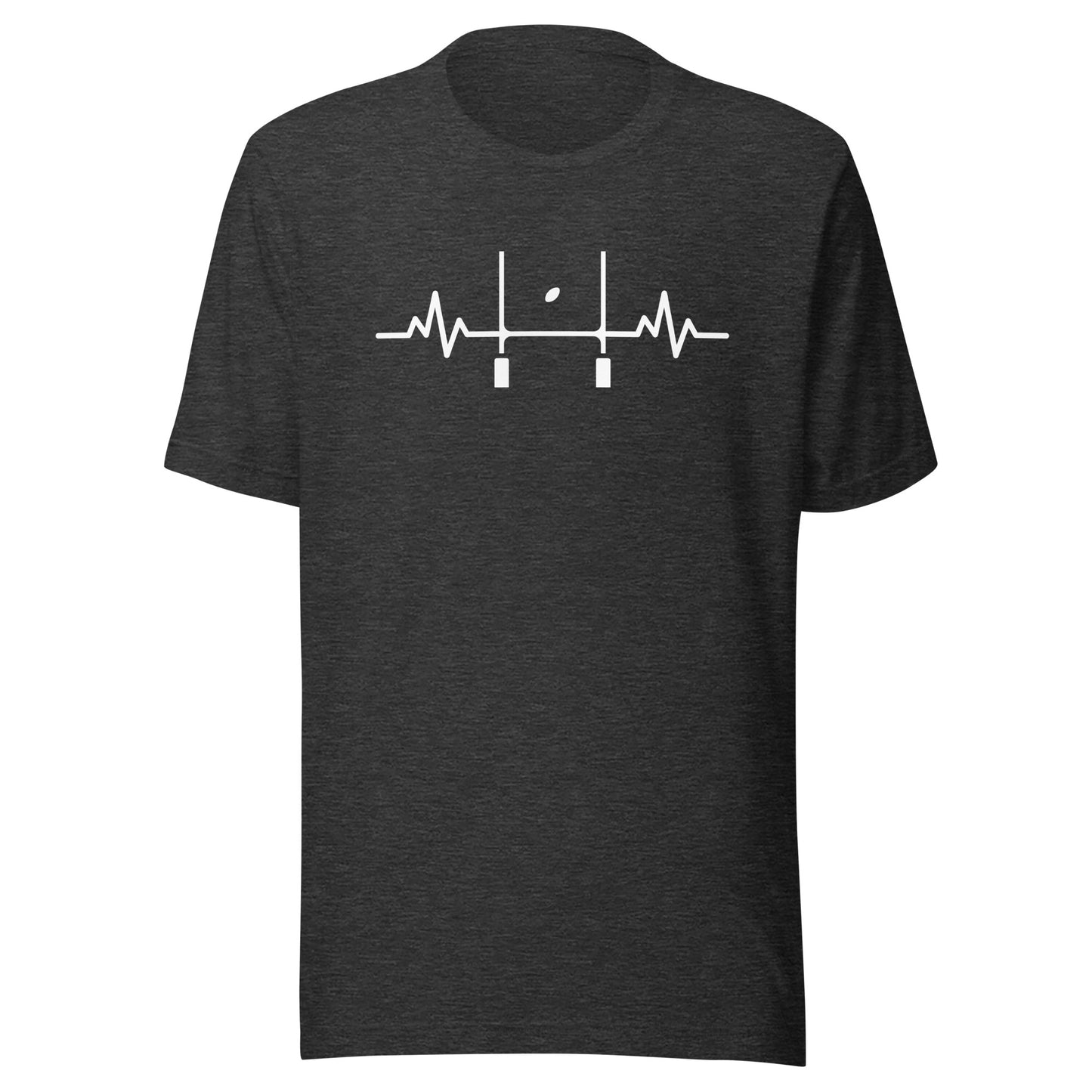 Rugby Heartbeat Unisex t-shirt