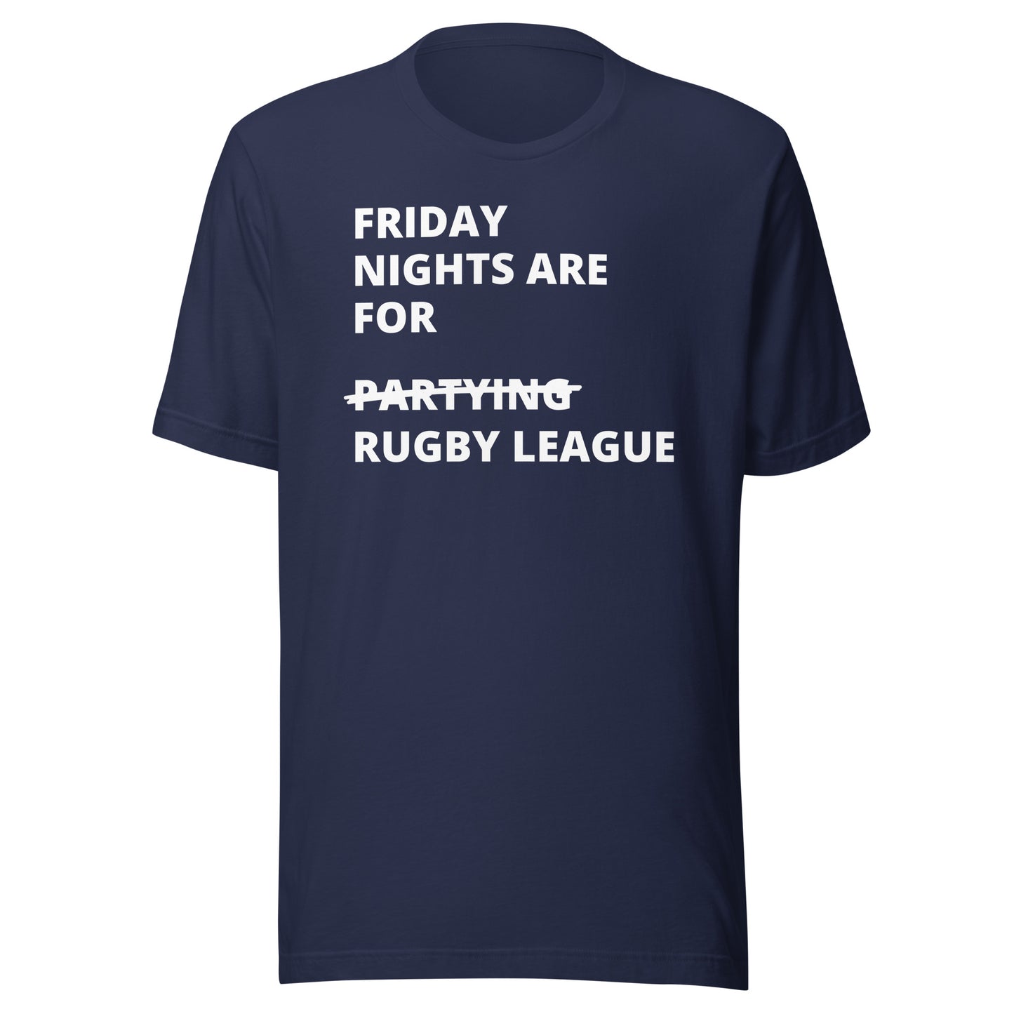 Friday Night Rugby League Unisex t-shirt