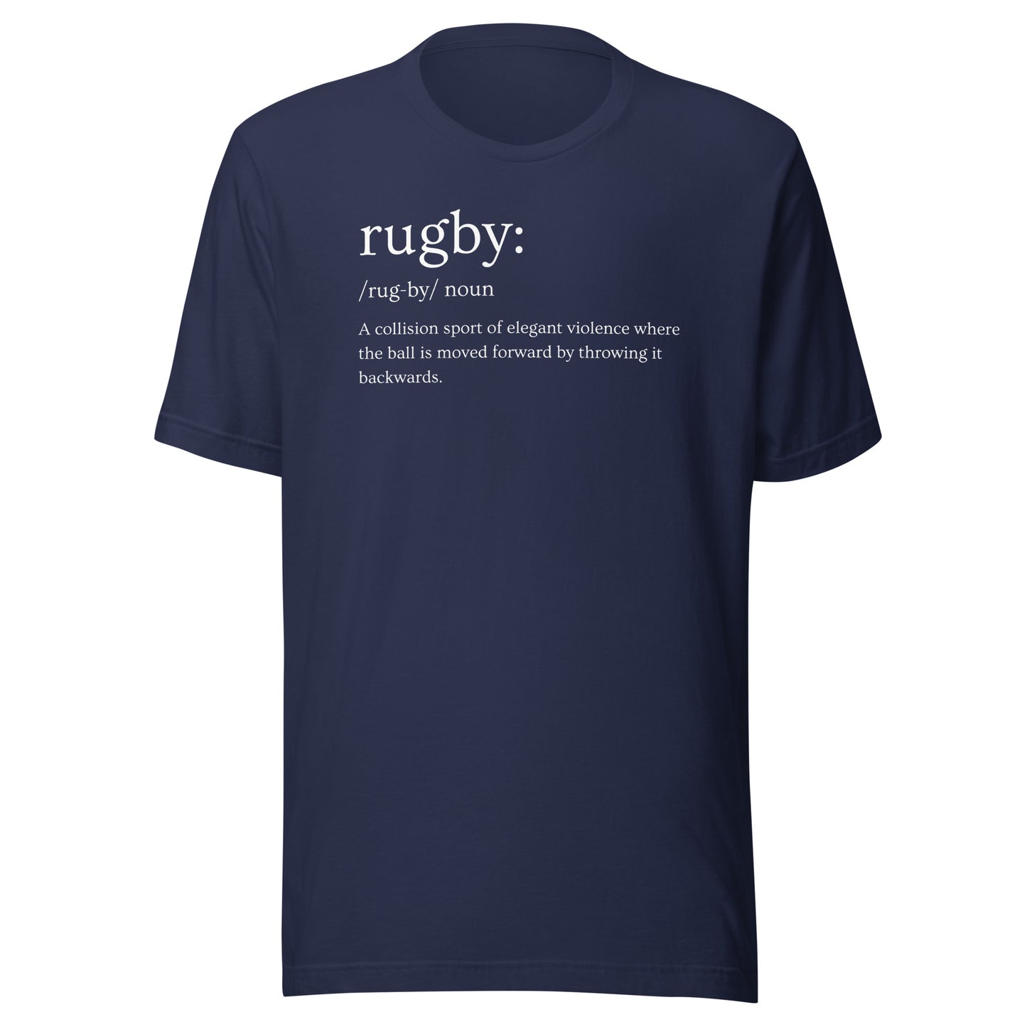 Rugby Noun Unisex t-shirt