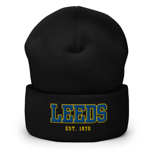 Leeds Established Cuffed Beanie