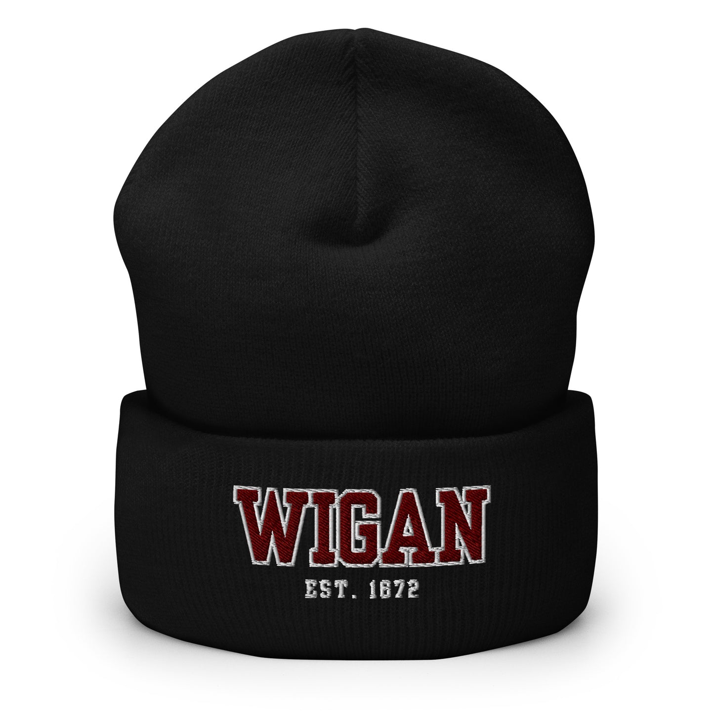 Wigan Established Cuffed Beanie