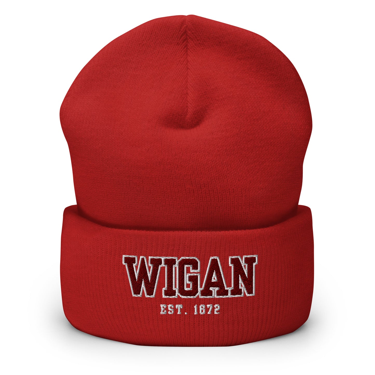 Wigan Established Cuffed Beanie