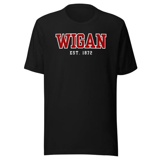 Wigan Est. 1872 Unisex t-shirt